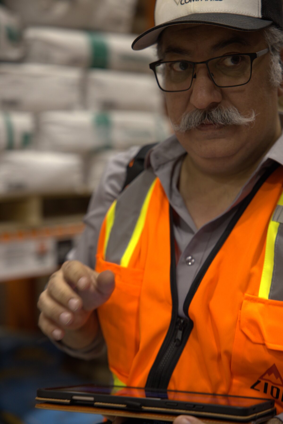 Joel Sadowsky, Founder and CEO of Zion Fire Protection, on a Texas job site